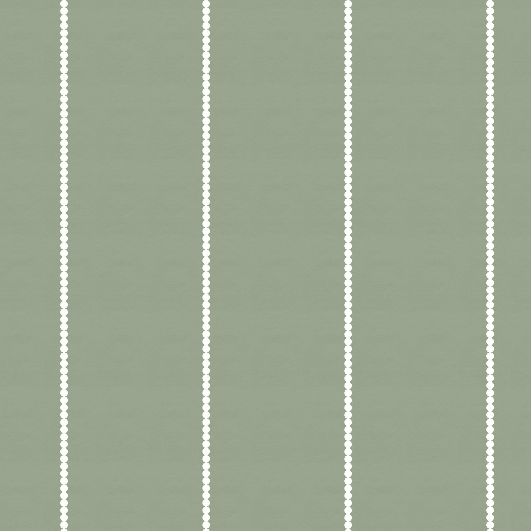 Pinstripe Dot (Green) Wallpaper WALL BLUSH