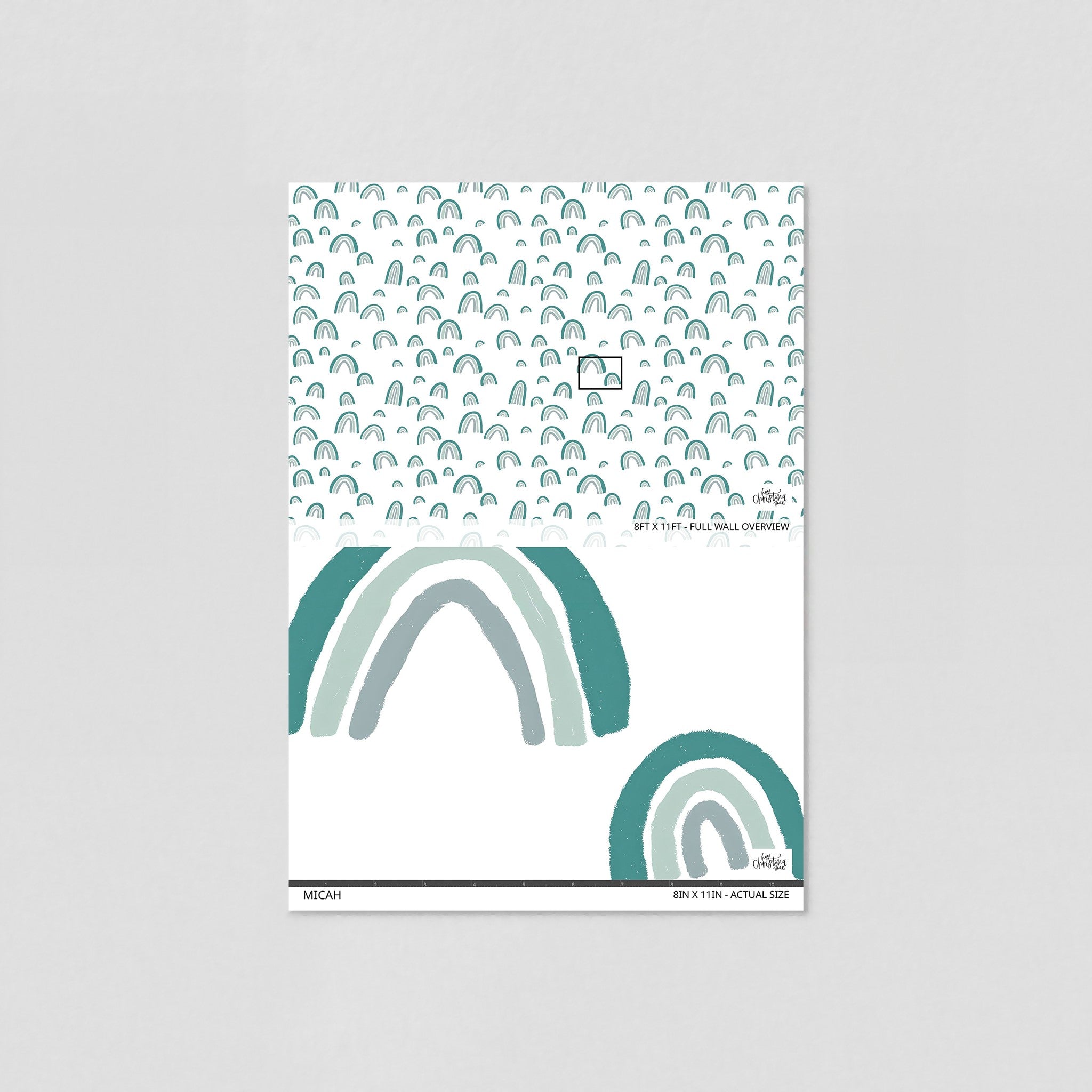 Micah Wallpaper WALL BLUSH