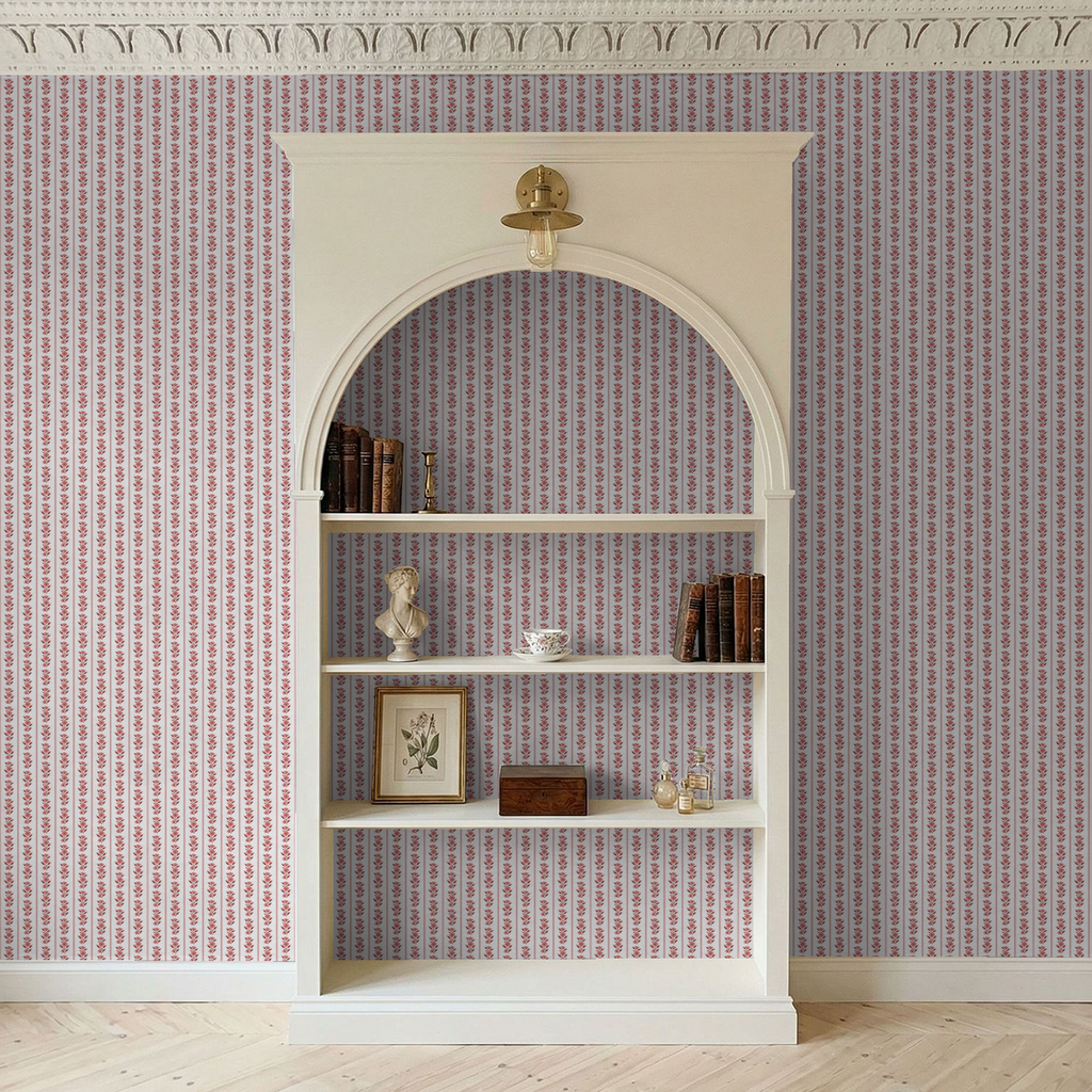 Sweet Josie Stripe (Large) Wallpaper WALL BLUSH