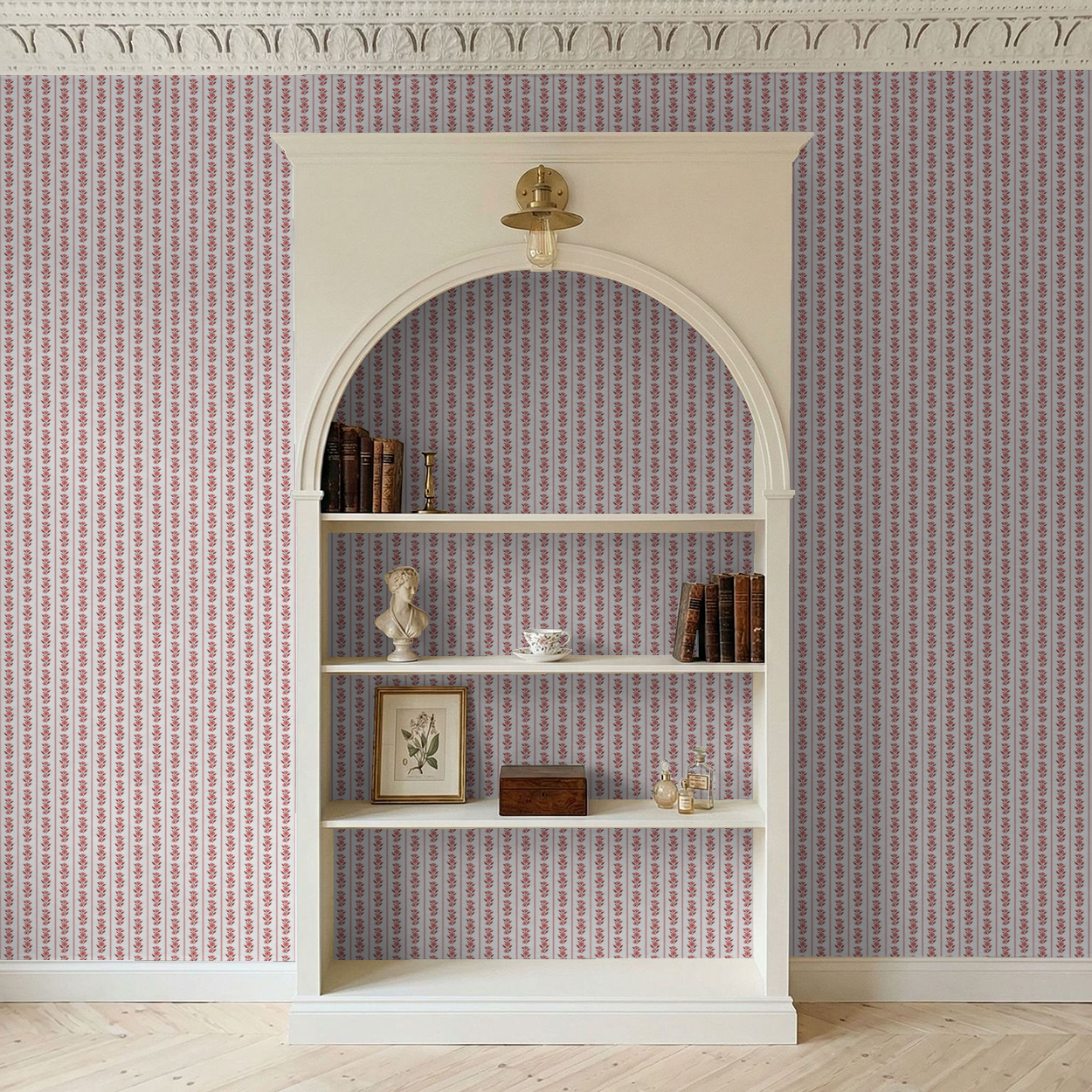 Sweet Josie Stripe (Large) Wallpaper WALL BLUSH