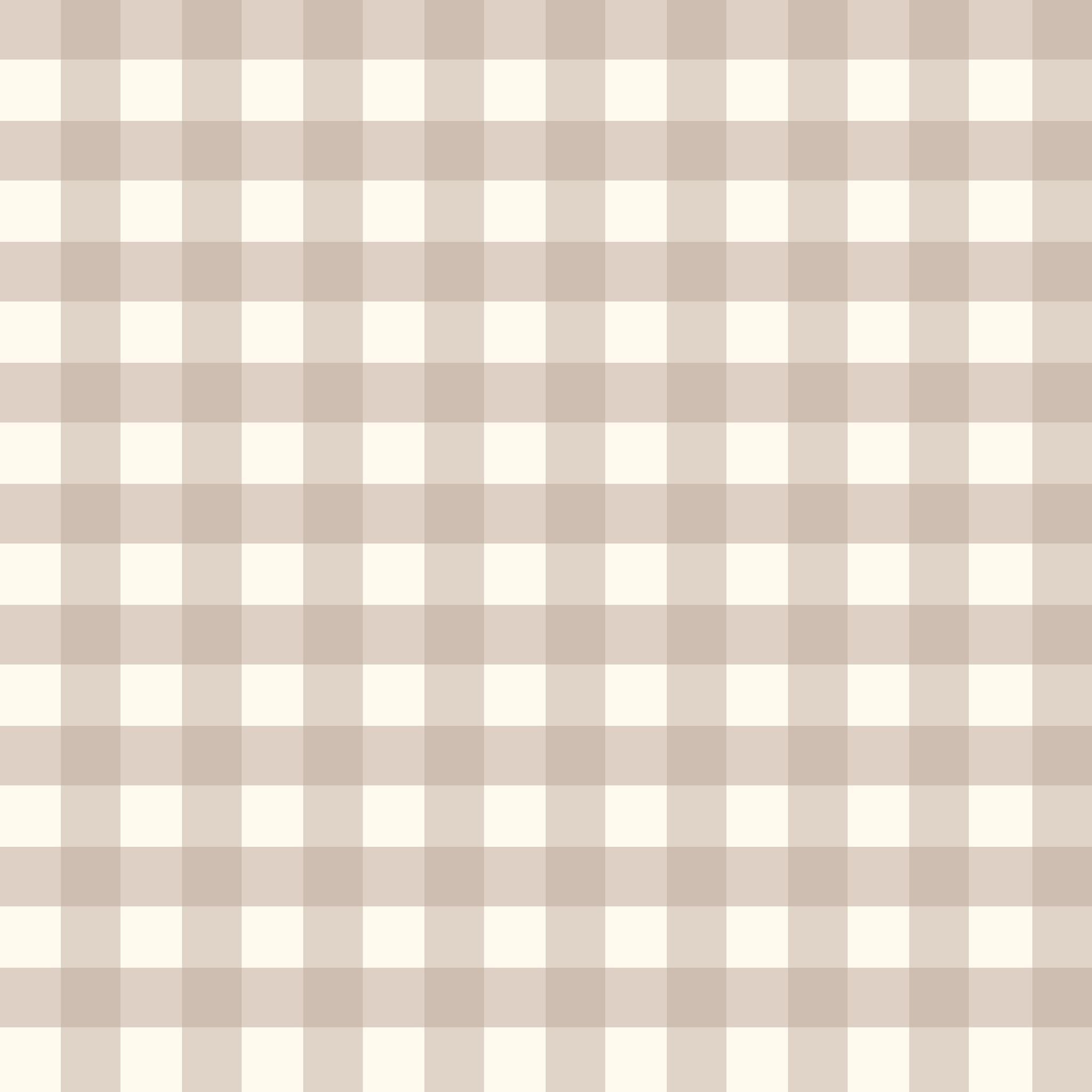 Willowside Gingham (Tan) Wallpaper WALL BLUSH