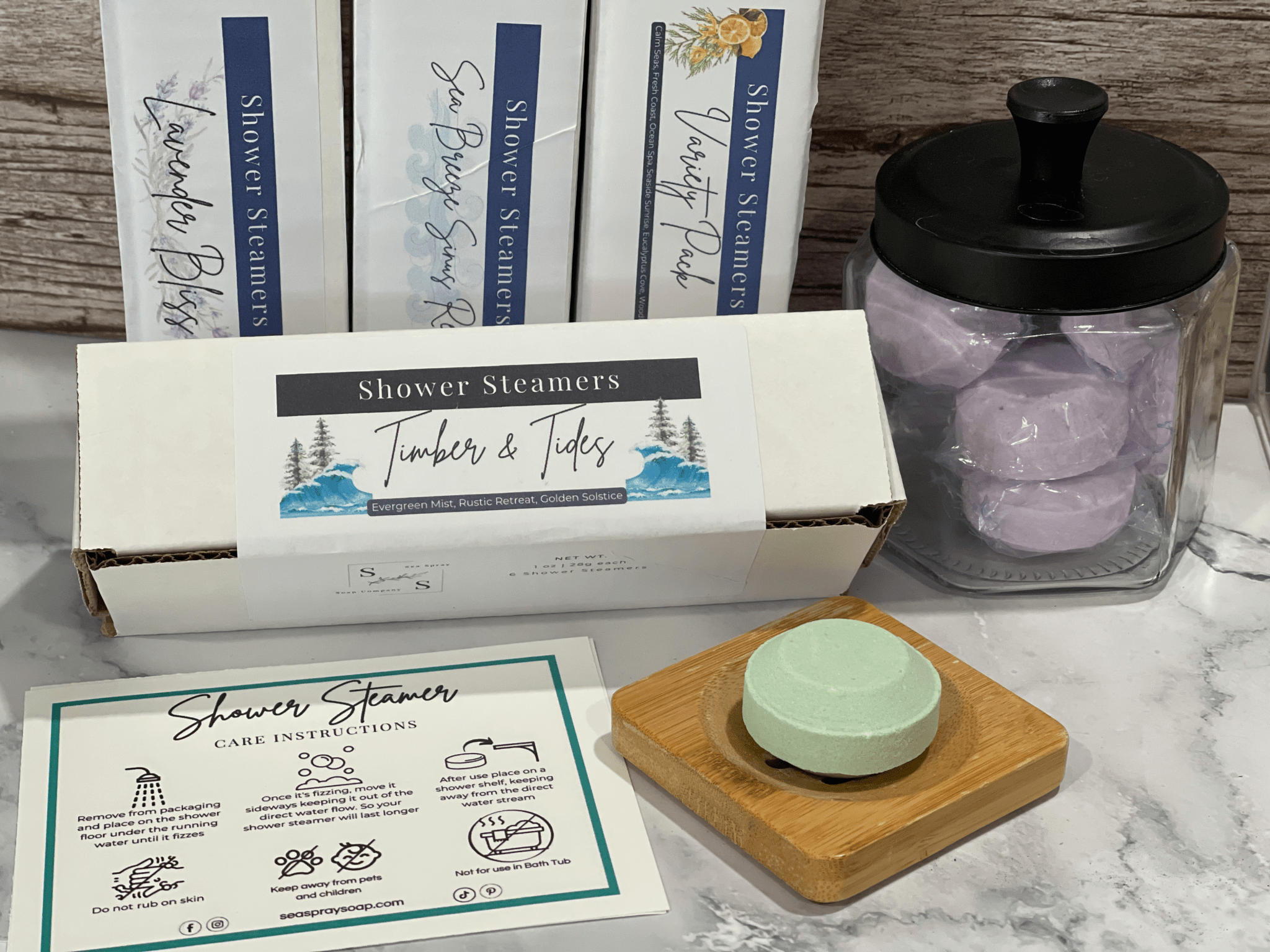 Shower Steamers