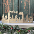 Metal Gold Folding Mantle A Good Night Scene Branches Designs