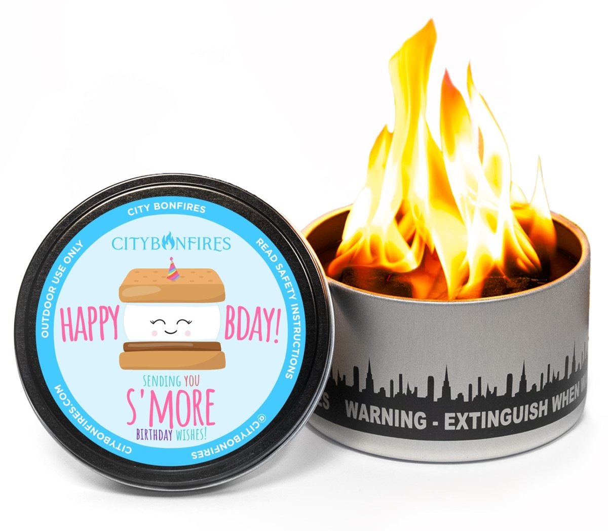 S'mores Night Pack - Happy Birthday Edition City Bonfires