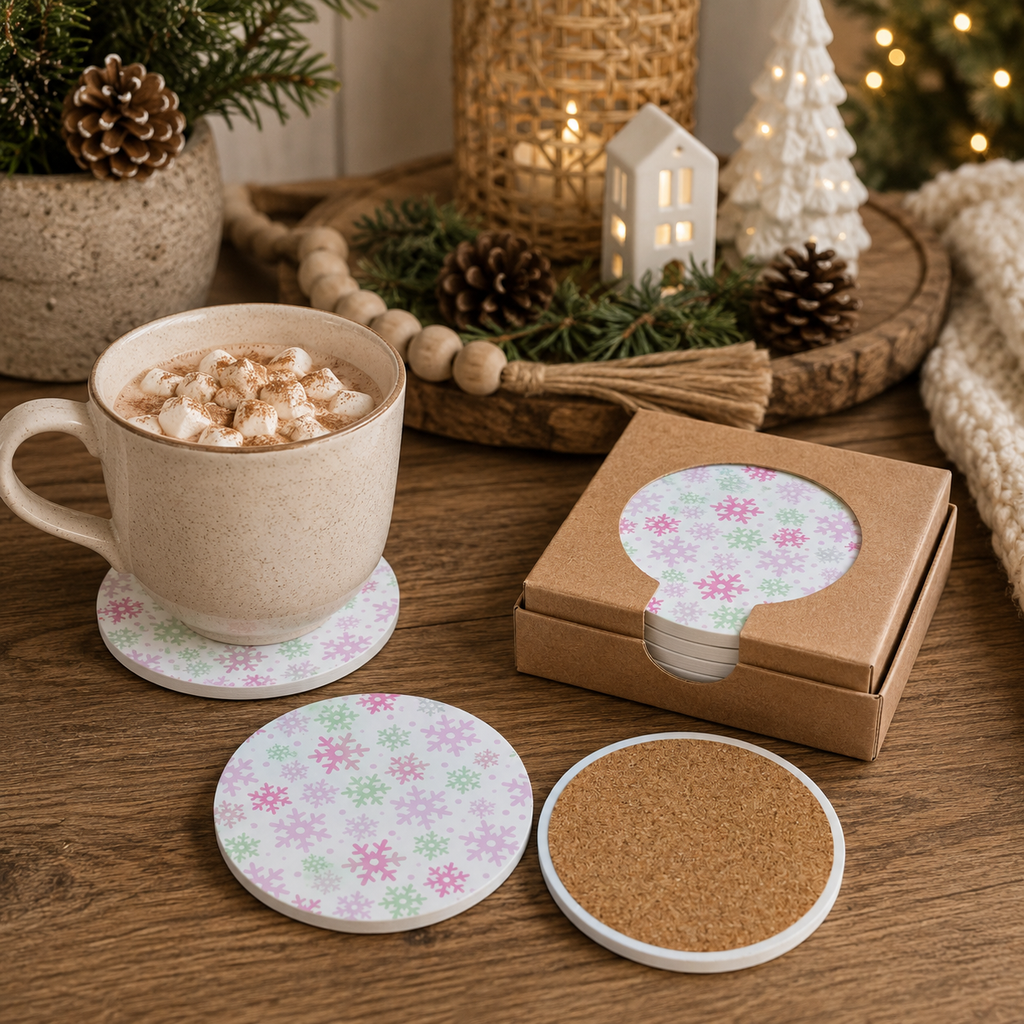 Christmas Coasters Gia Roma