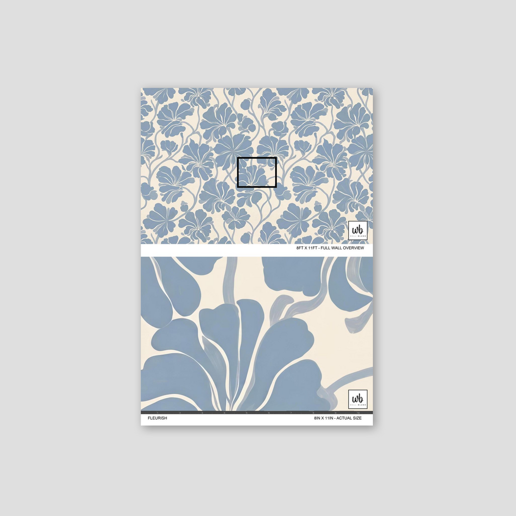 Fleurish Wallpaper WALL BLUSH