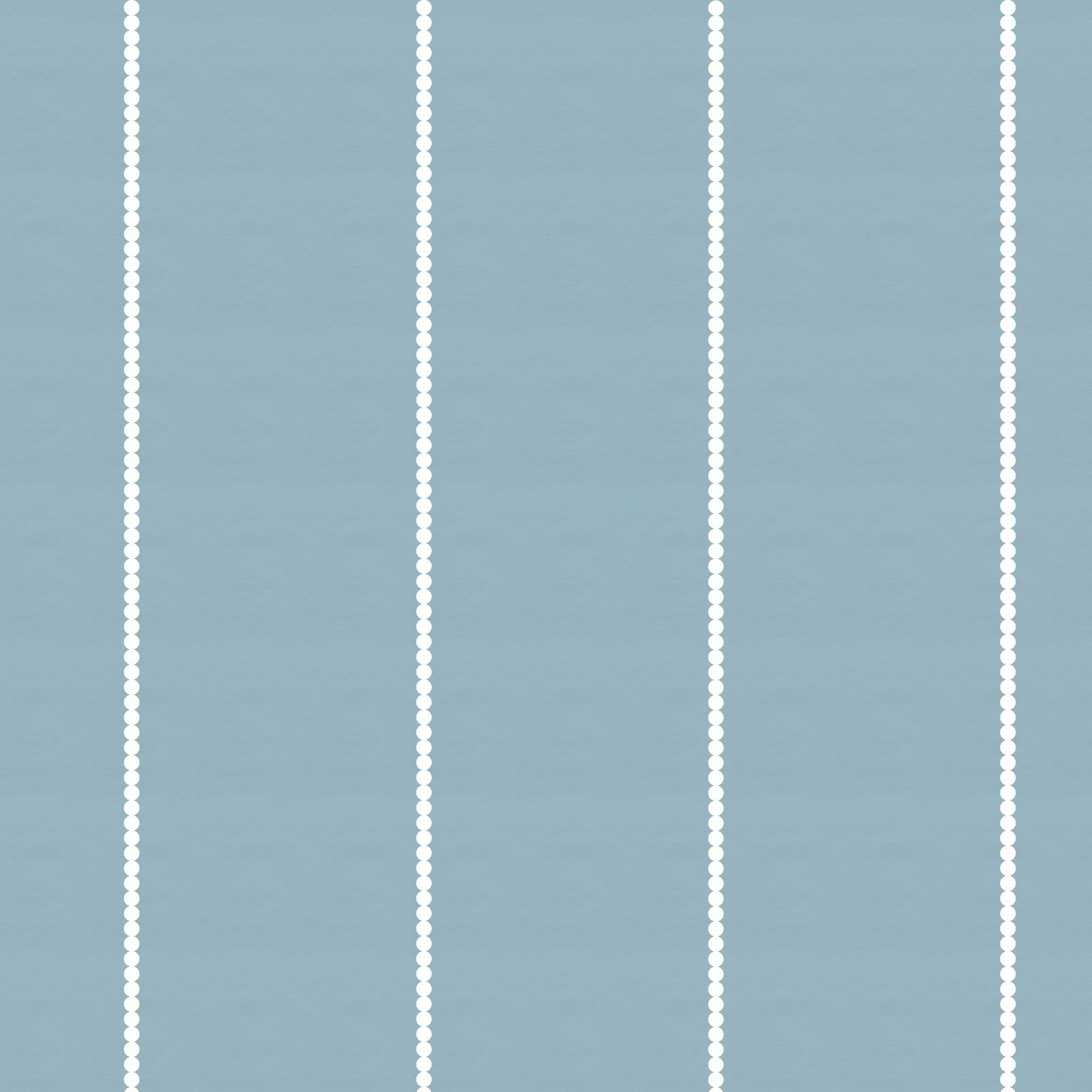 Pinstripe Dot (Blue) Wallpaper WALL BLUSH
