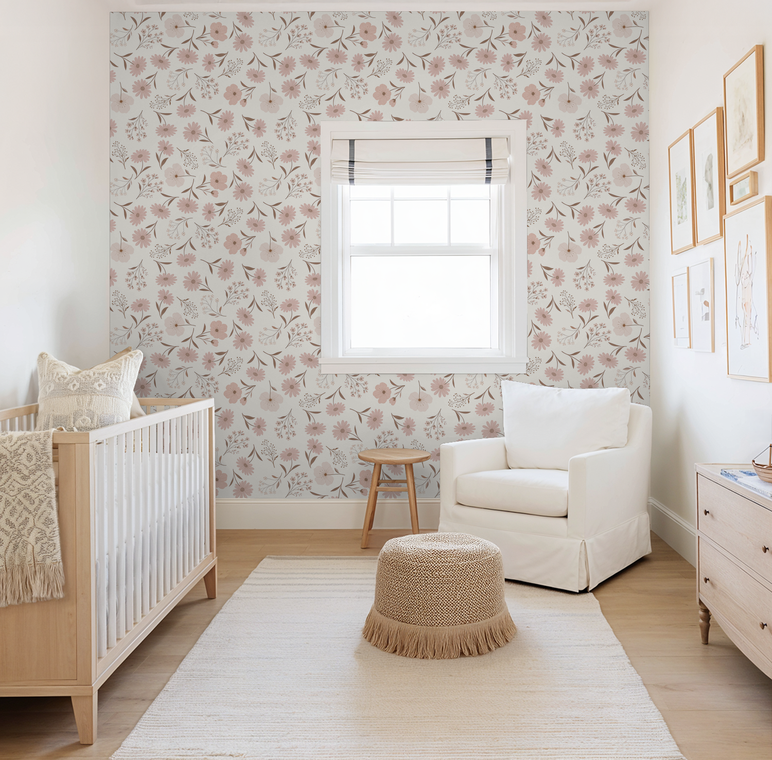 Maren Wallpaper WALL BLUSH