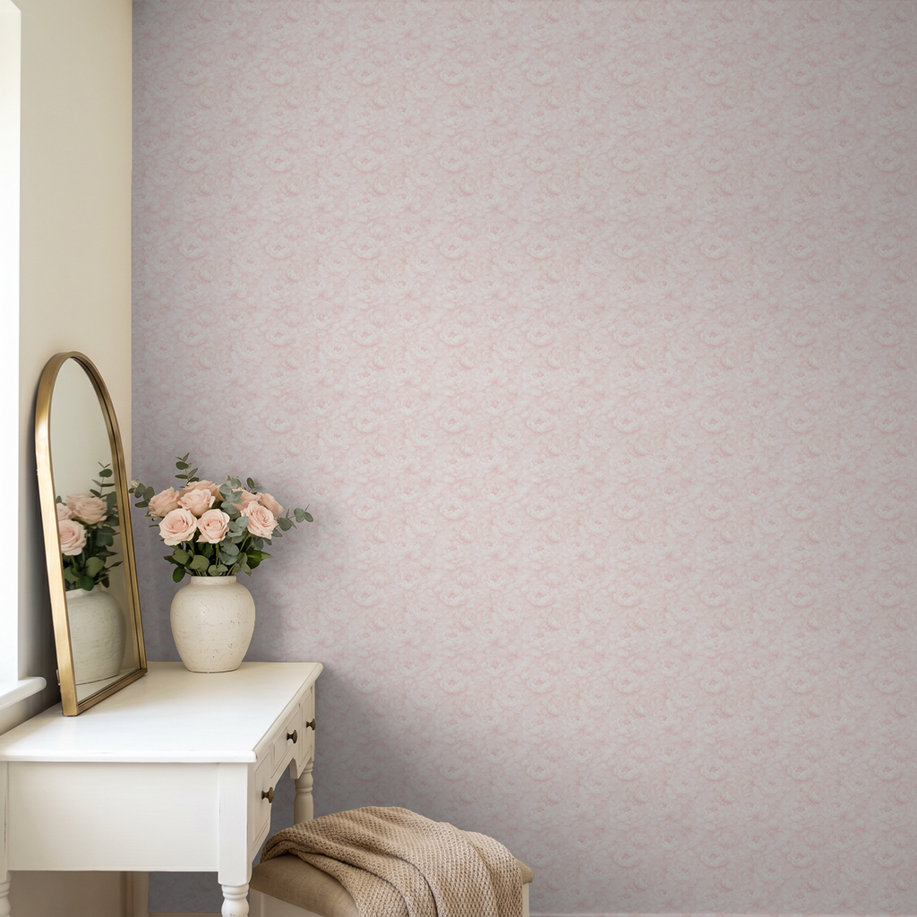 Peony Whisper Wallpaper WALL BLUSH