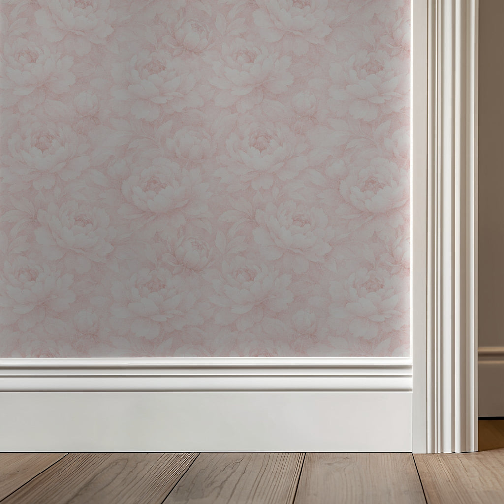 Peony Whisper Wallpaper WALL BLUSH