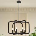 Electronic Candle Chandelier Light Fixture Farmhouse Decor