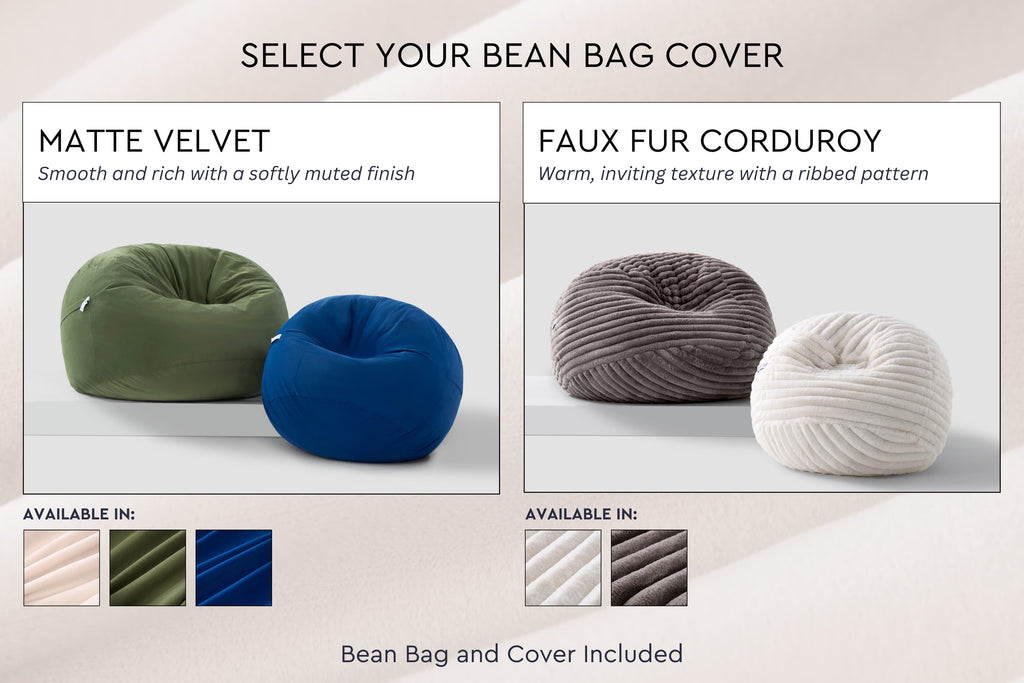 Cloud Comfort Bean Bag (Standard) Moon Pod