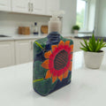 Sunflower Talavera Soap Pump | Handmade Ceramic Dispenser The Talavera Hub