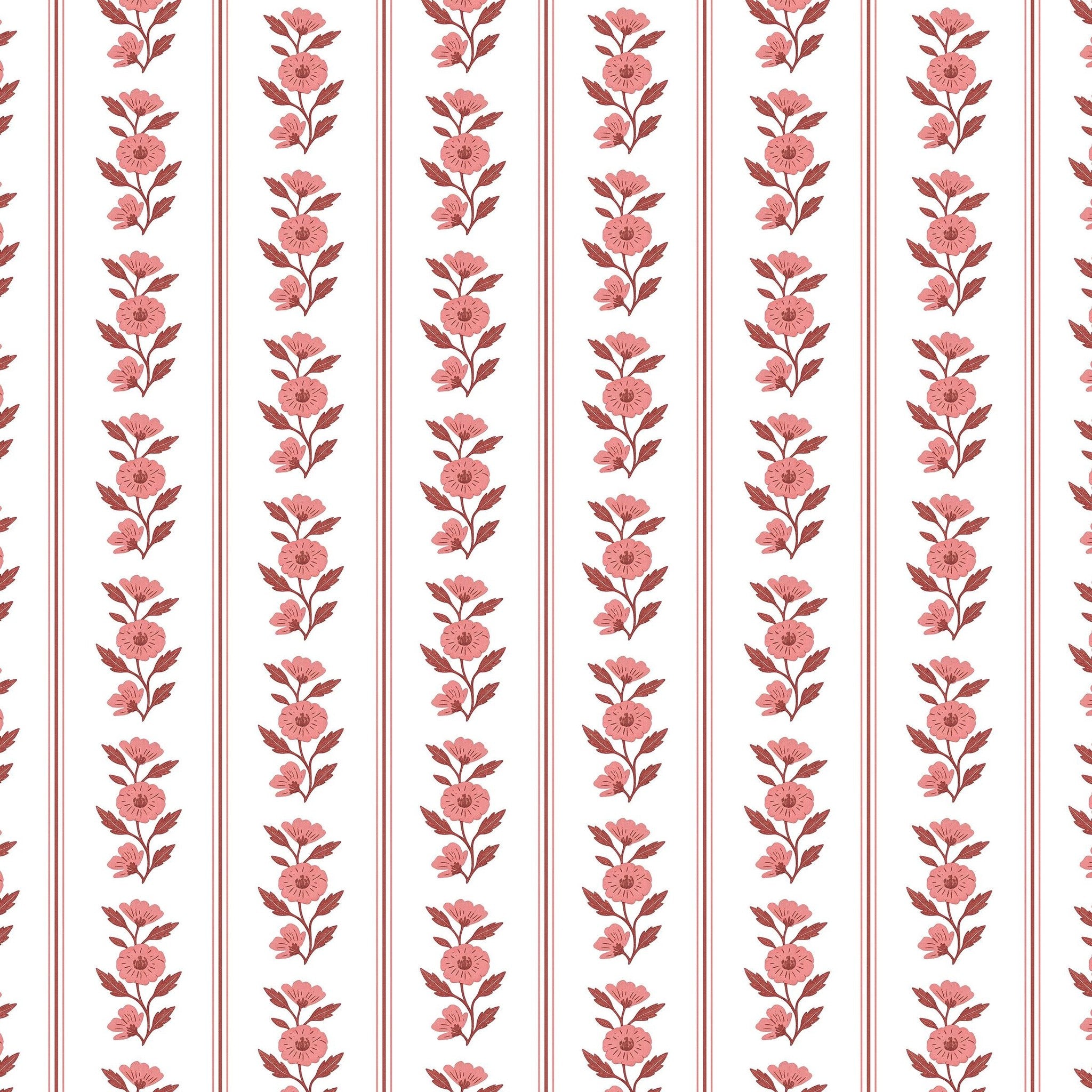 Sweet Josie Stripe (Large) Wallpaper WALL BLUSH