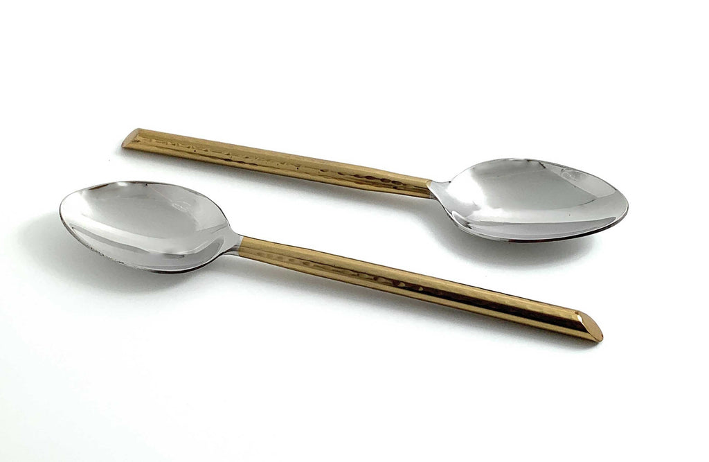 Vibhsa Golden Silverware Tablespoons Set of 6 Vibhsa