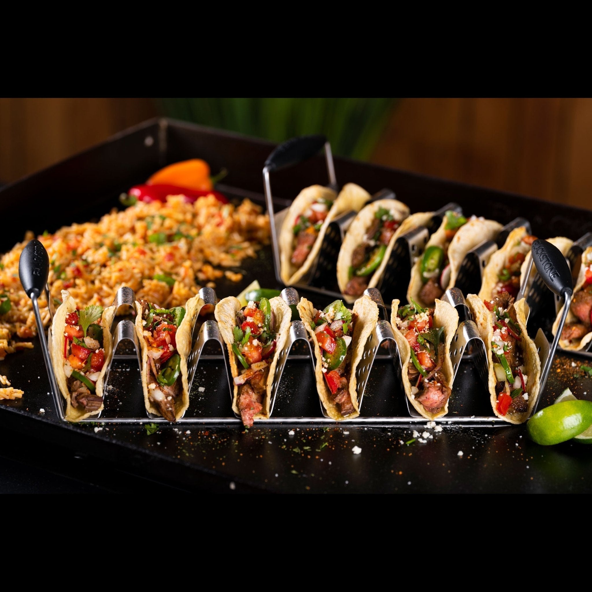 2 Pack Taco Racks Blackstone Products (B2B)