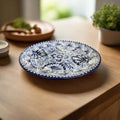 10" Talavera Blue & White Dinner Plate | Mexican Dinnerware The Talavera Hub