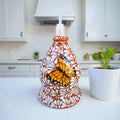Talavera Butterfly Soap Dispenser | Hand-Painted Ceramic The Talavera Hub