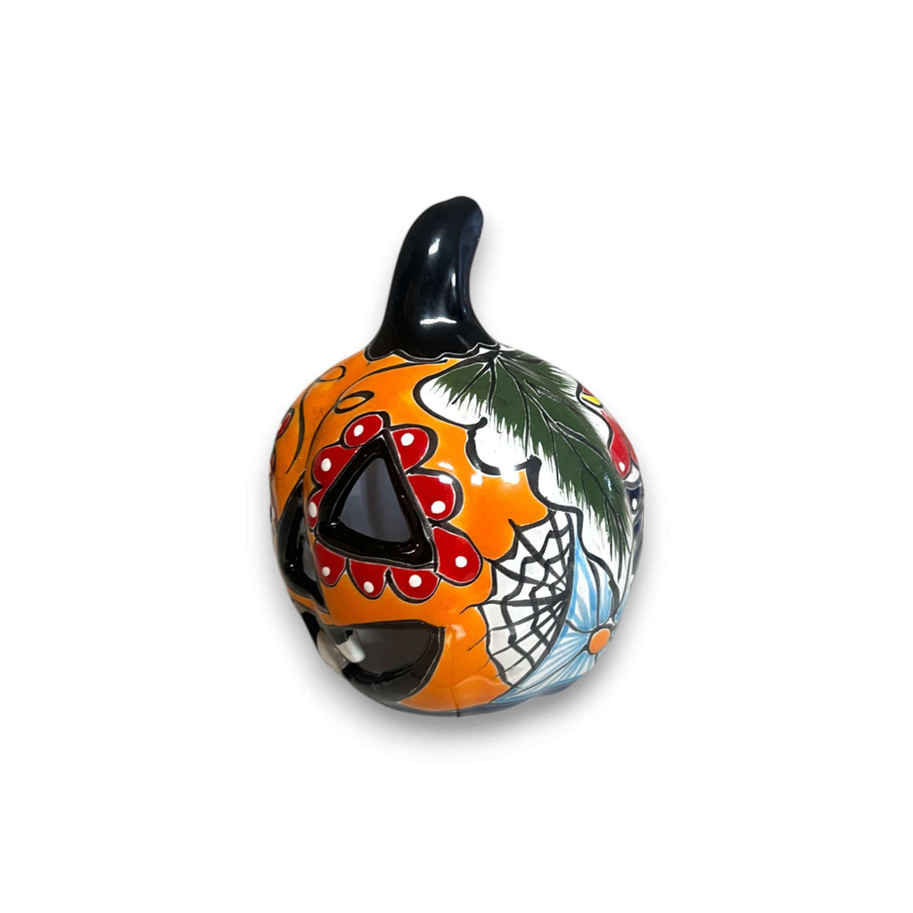Talavera Jack-O'-Lantern | Colorful Mexican Pumpkin Decor The Talavera Hub