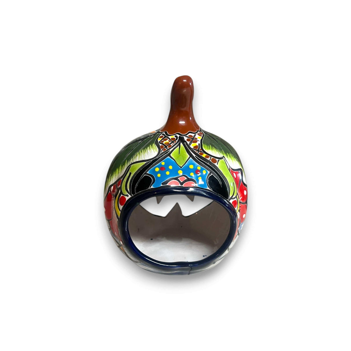 Talavera Jack-O'-Lantern | Colorful Mexican Pumpkin Decor The Talavera Hub