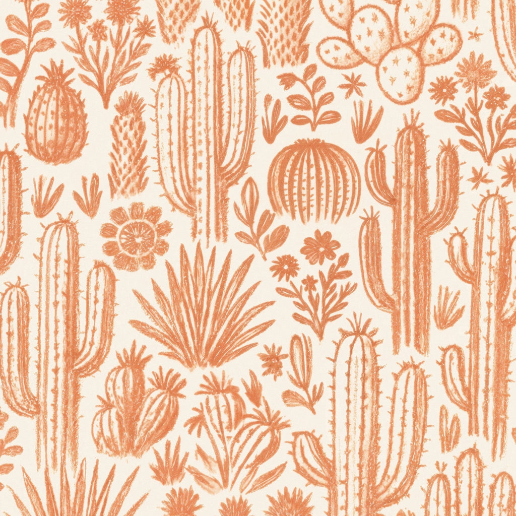 Ocotillo Wallpaper WALL BLUSH