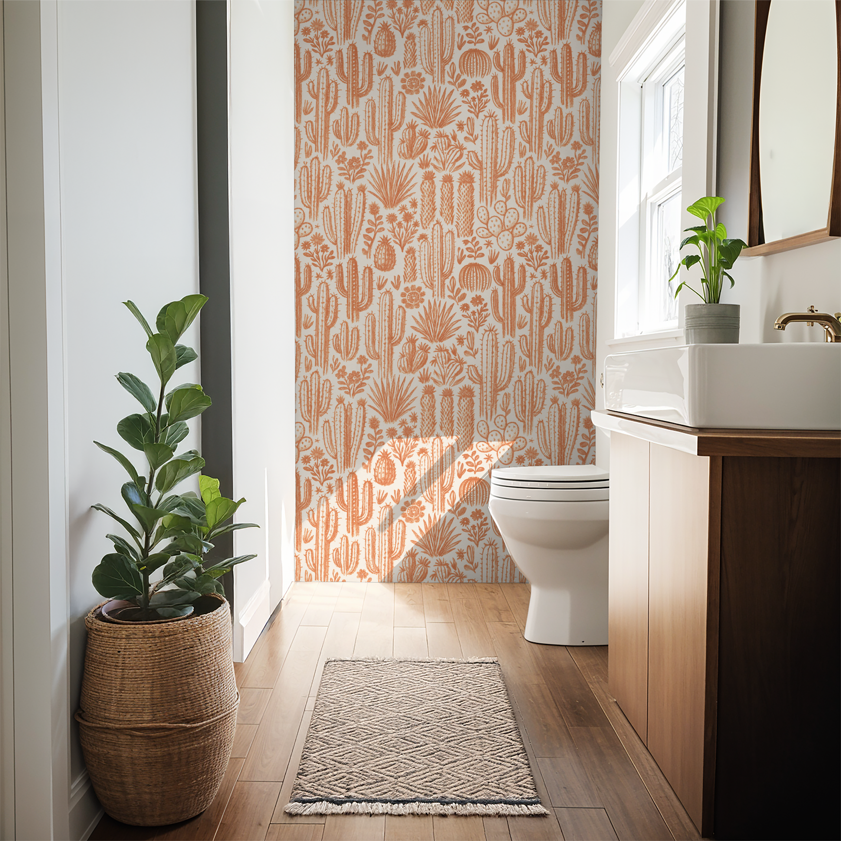 Ocotillo Wallpaper WALL BLUSH