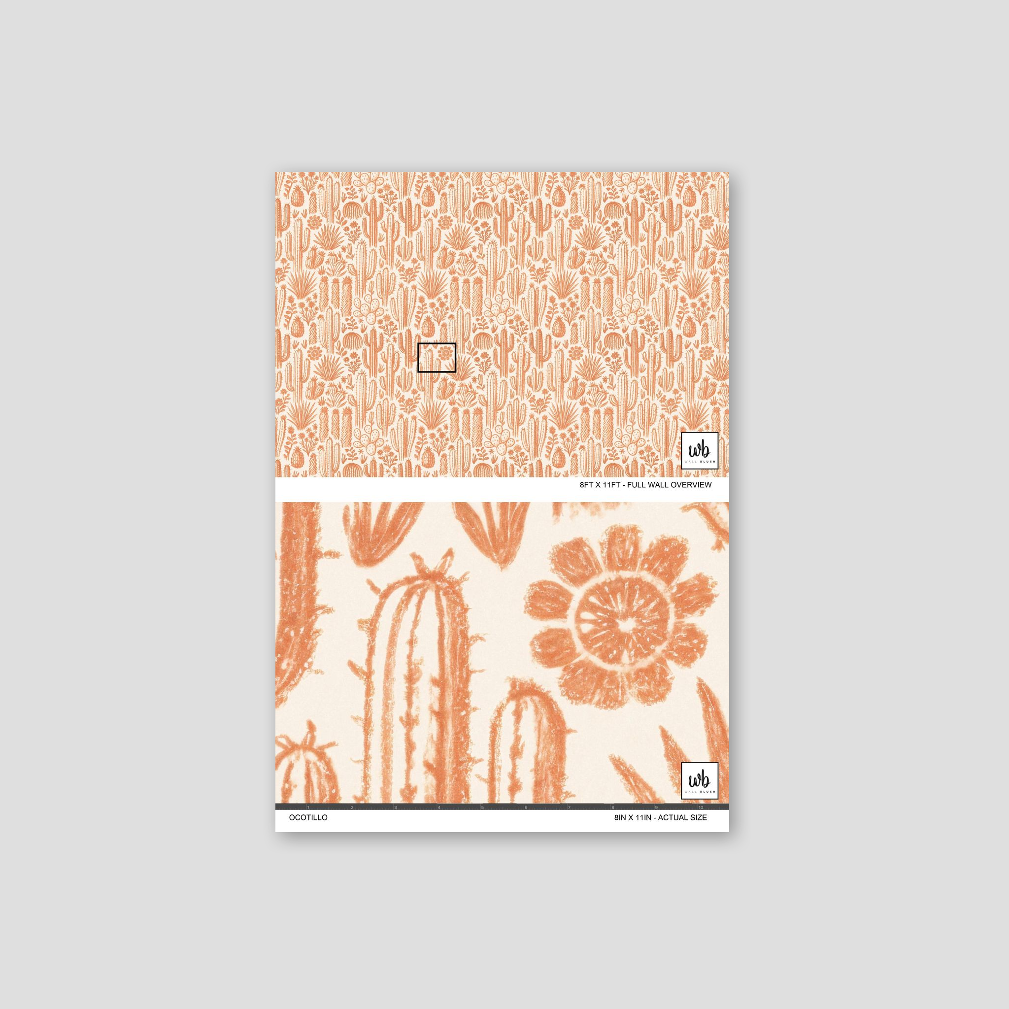 Ocotillo Wallpaper WALL BLUSH