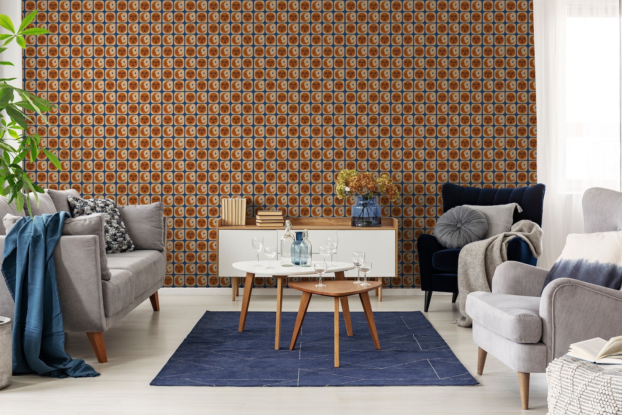 Soluna Wallpaper WALL BLUSH