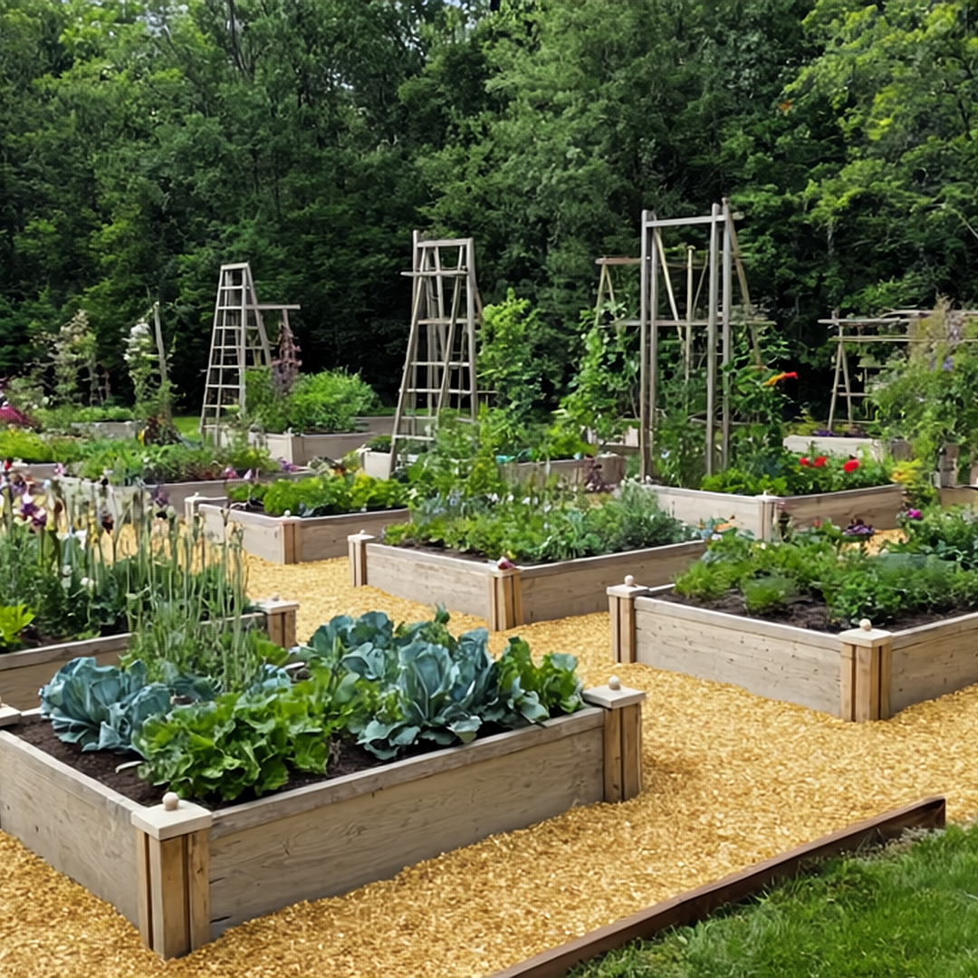 Prefabricated Concrete Garden Bed - Textured Stone HomeBridgePC