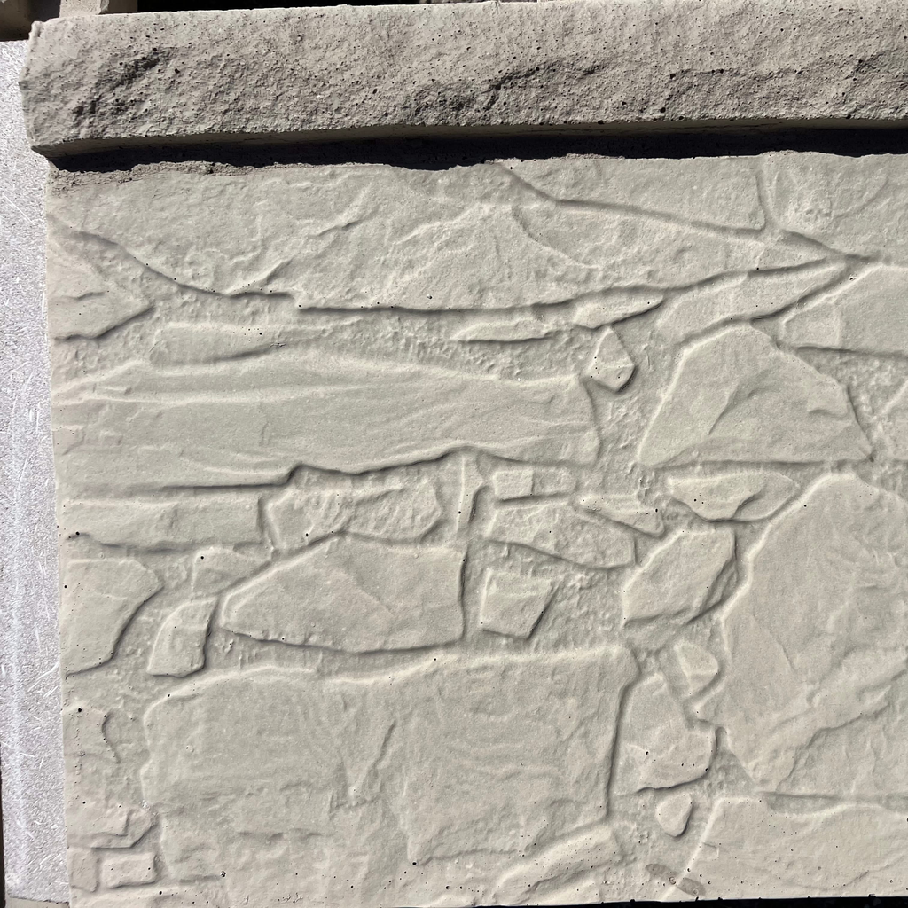 Prefabricated Concrete Garden Bed - Textured Stone HomeBridgePC