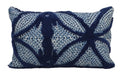 Blue Throw Pillow for couch 14" X 24" Vibhsa