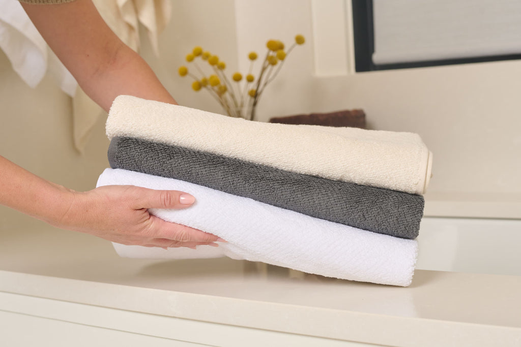 Organic 100% Cotton Twill Towels Moon Pod