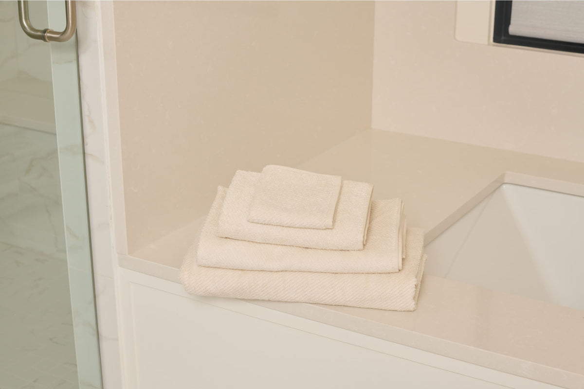Organic 100% Cotton Twill Towels Moon Pod
