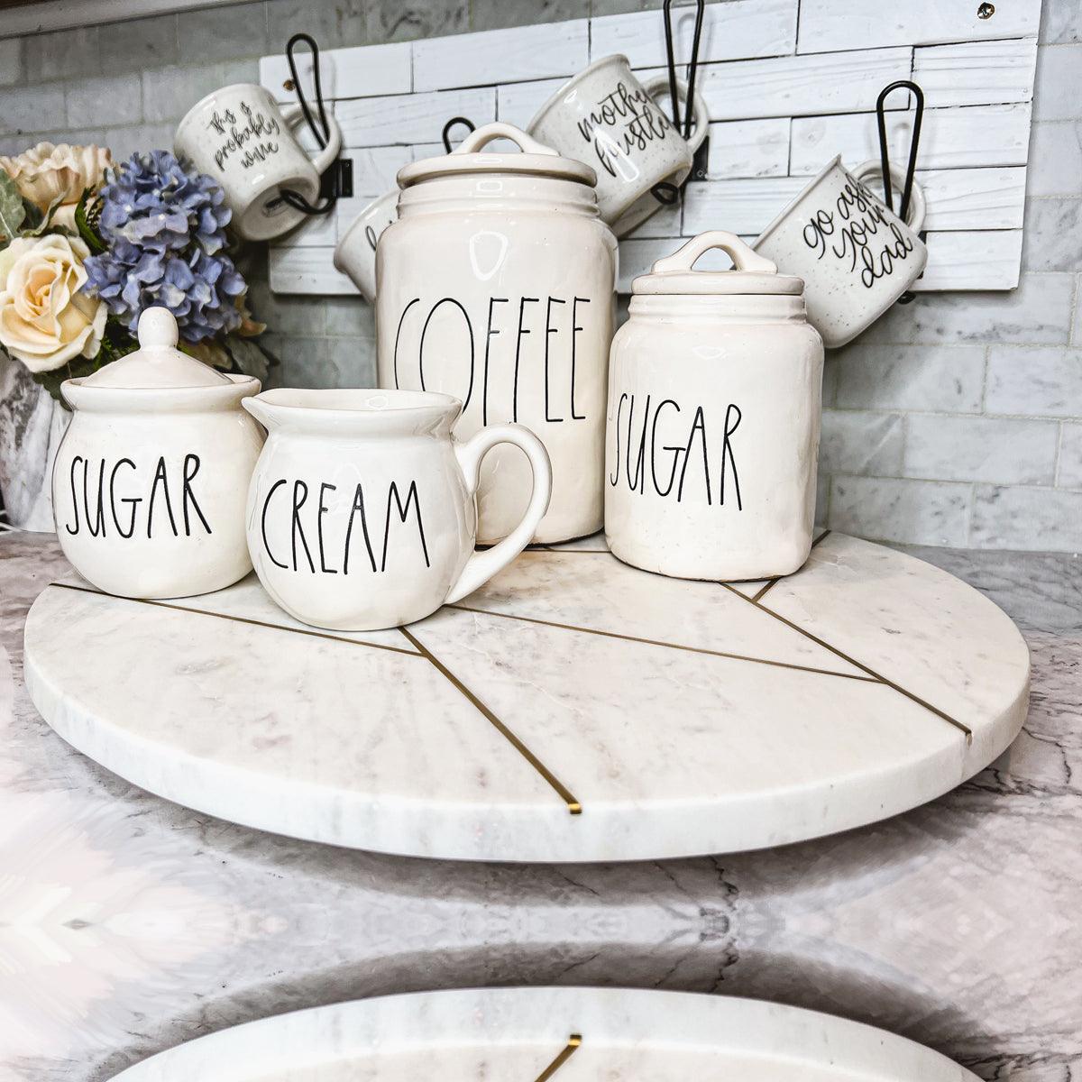 Marble & Gold Lazy Susan Gia Roma