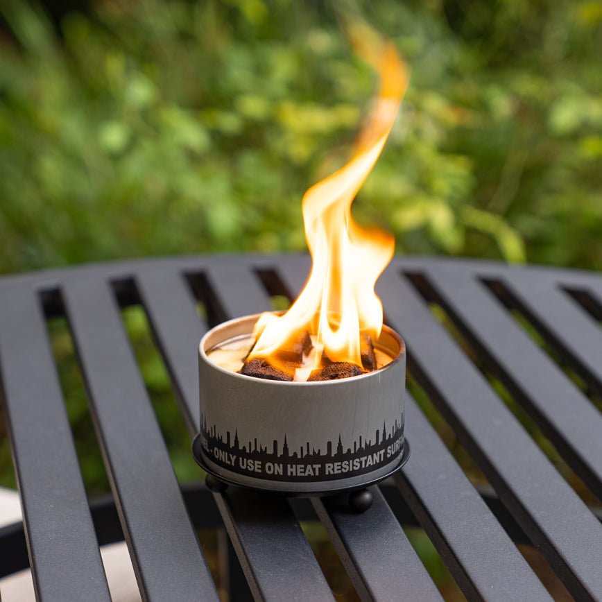 Trivet/Candle Holder City Bonfires