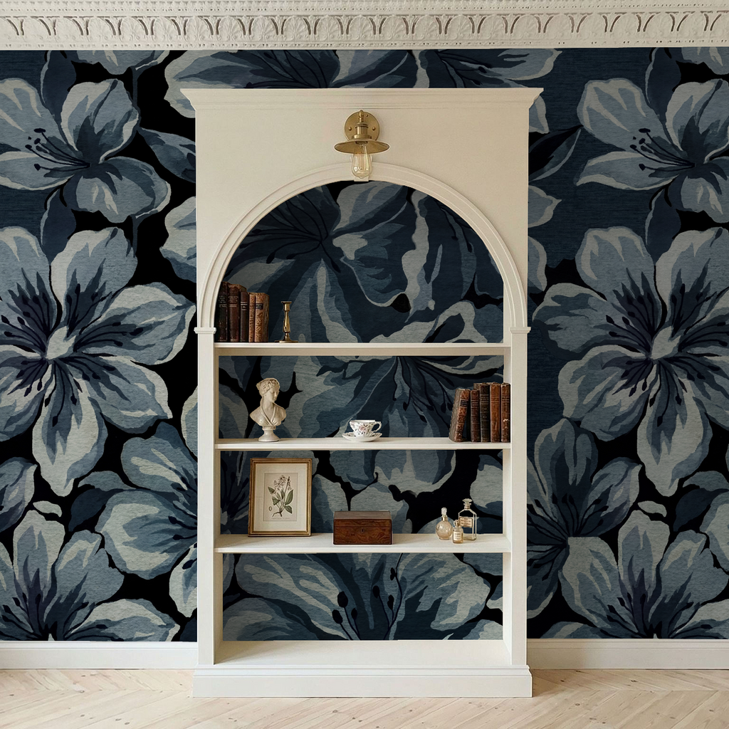 Twilight Blooms Wallpaper WALL BLUSH
