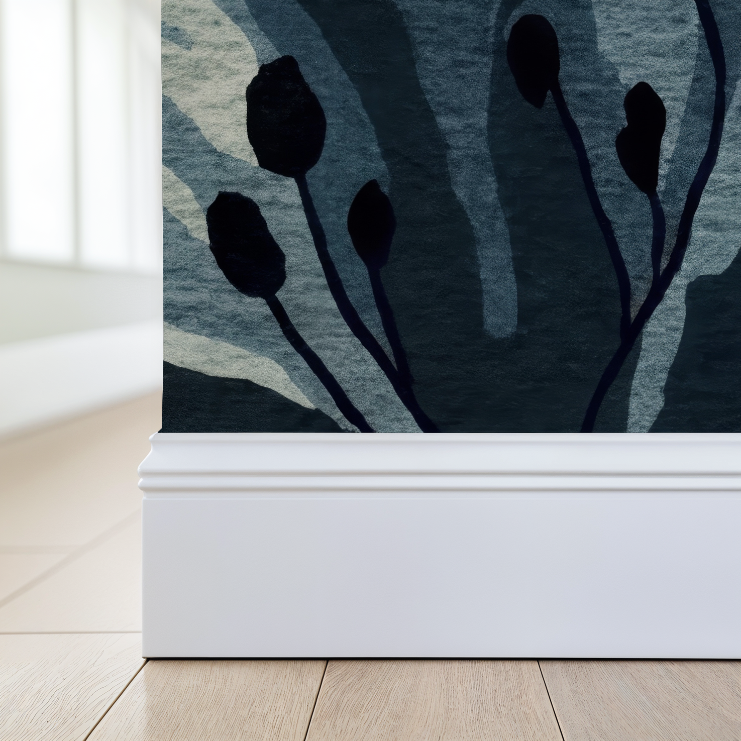 Twilight Blooms Wallpaper WALL BLUSH