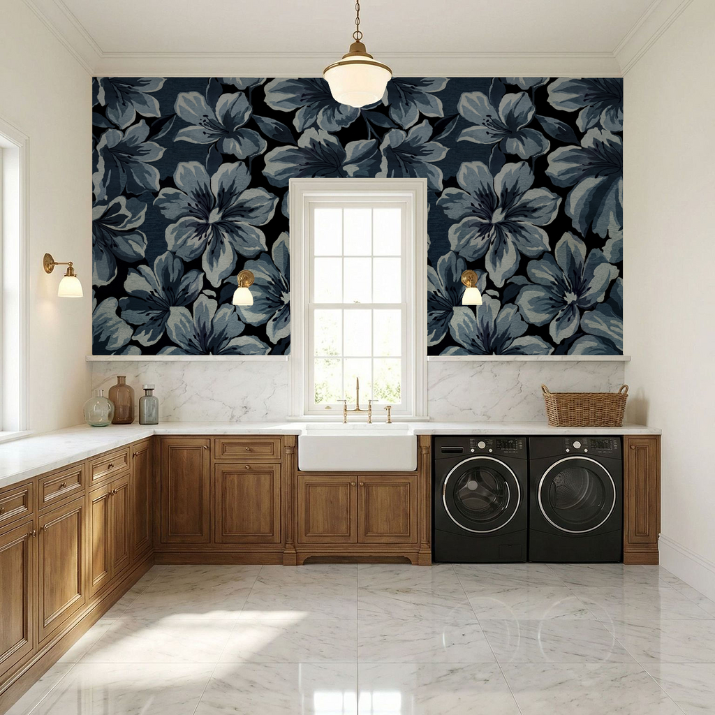 Twilight Blooms Wallpaper WALL BLUSH