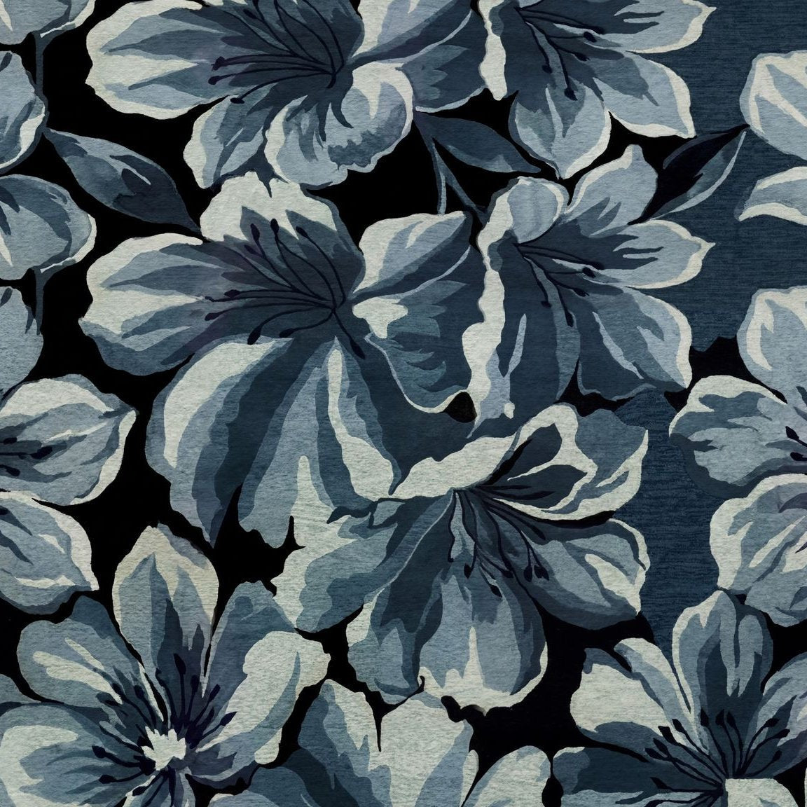Twilight Blooms Wallpaper WALL BLUSH