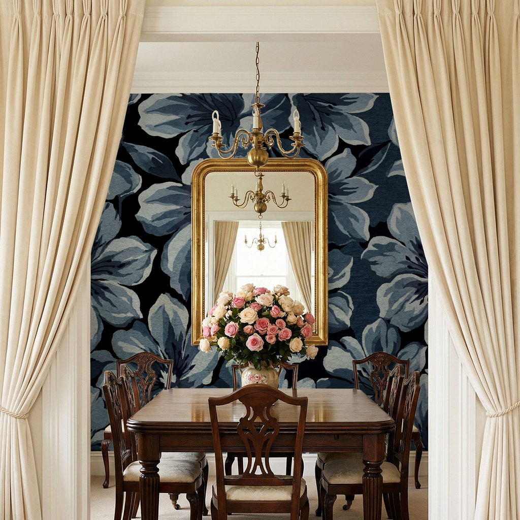 Twilight Blooms Wallpaper WALL BLUSH