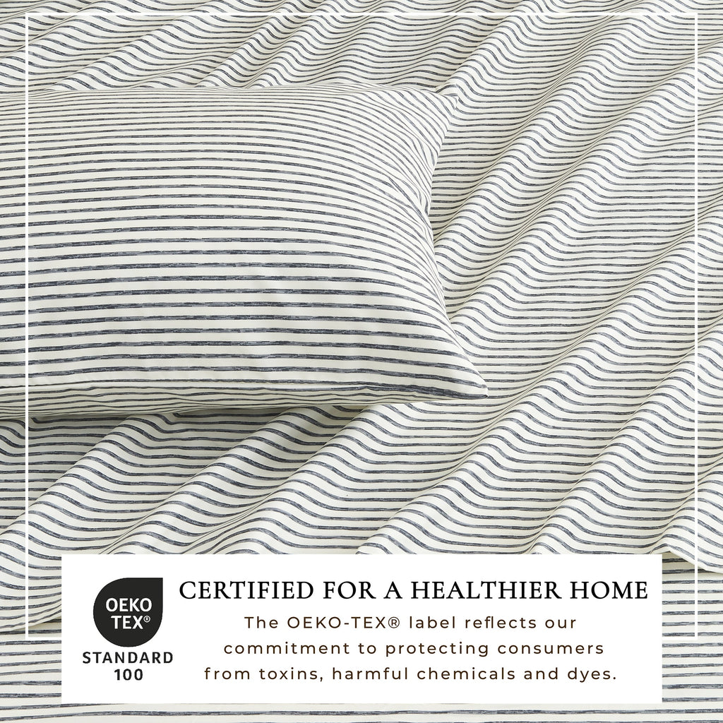 Striped Sheet Set - Evette Collection Great Bay Home