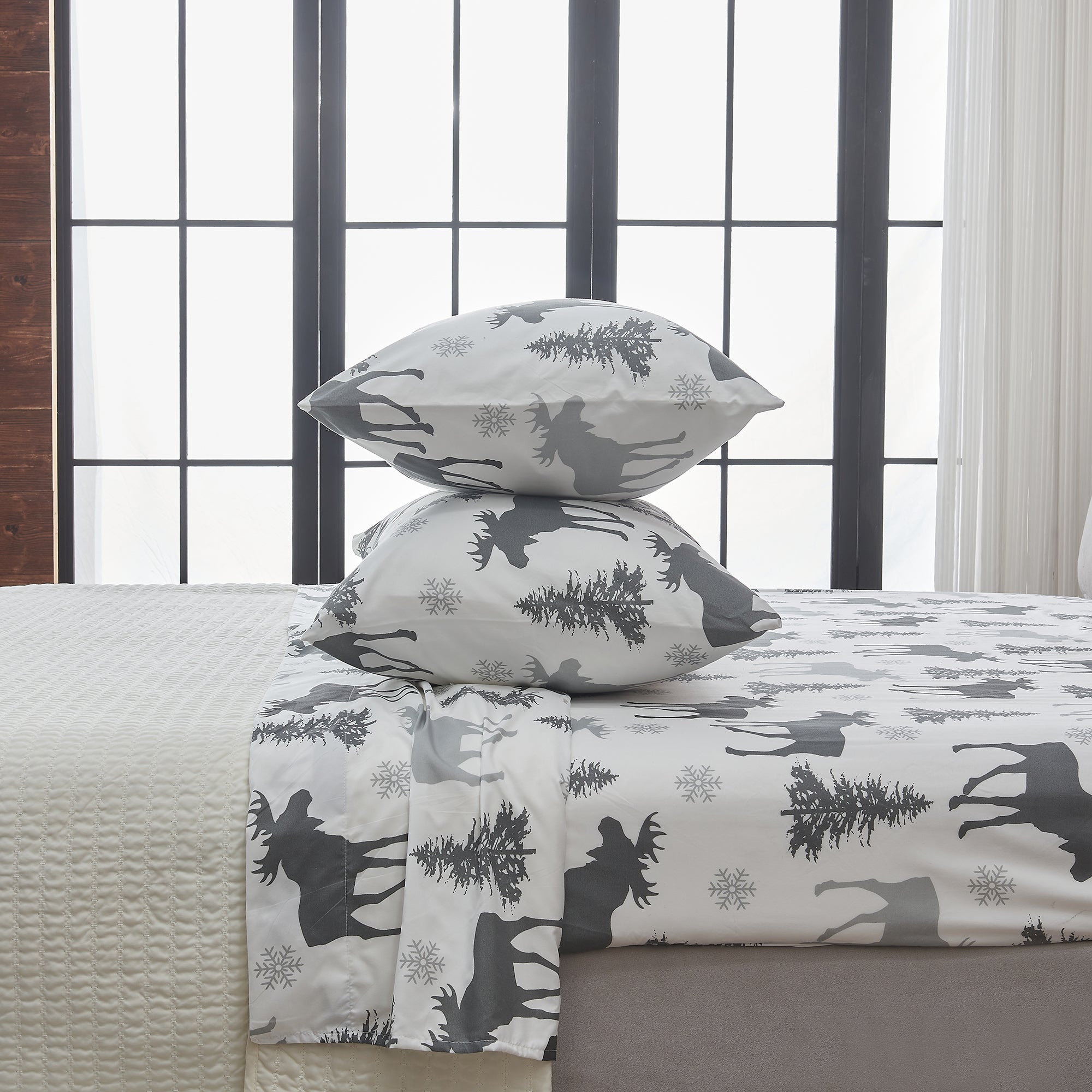 Lodge Printed Sheet Set - Mountain Ridge Collection Great Bay Home