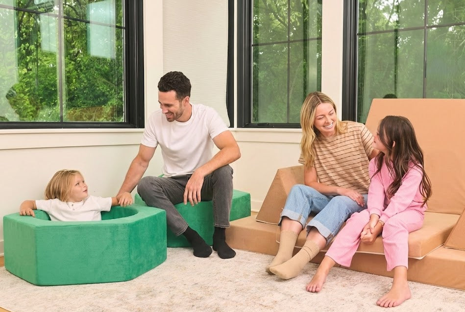 TumbleHouse Play Couch Moon Pod