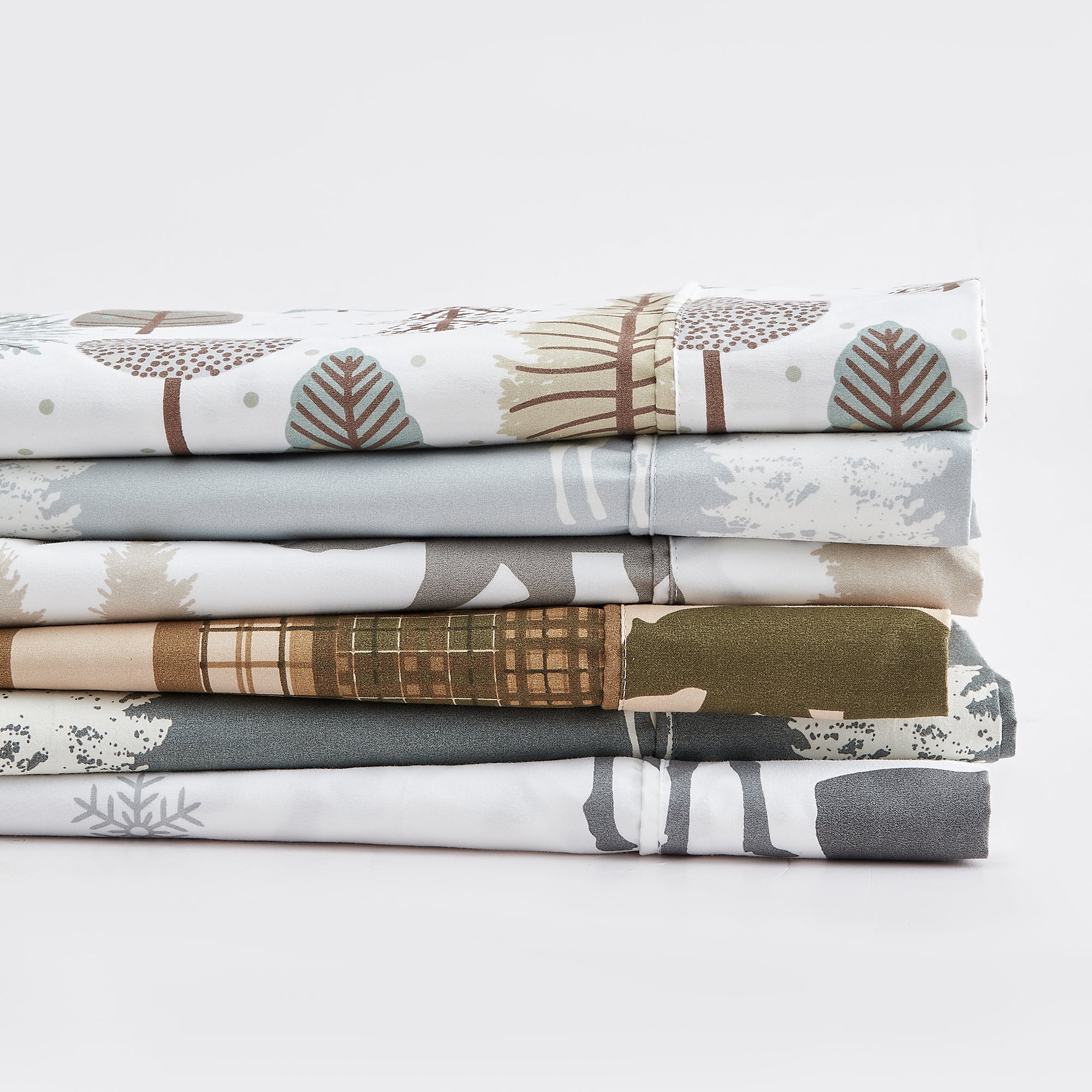 Lodge Printed Sheet Set - Mountain Ridge Collection Great Bay Home