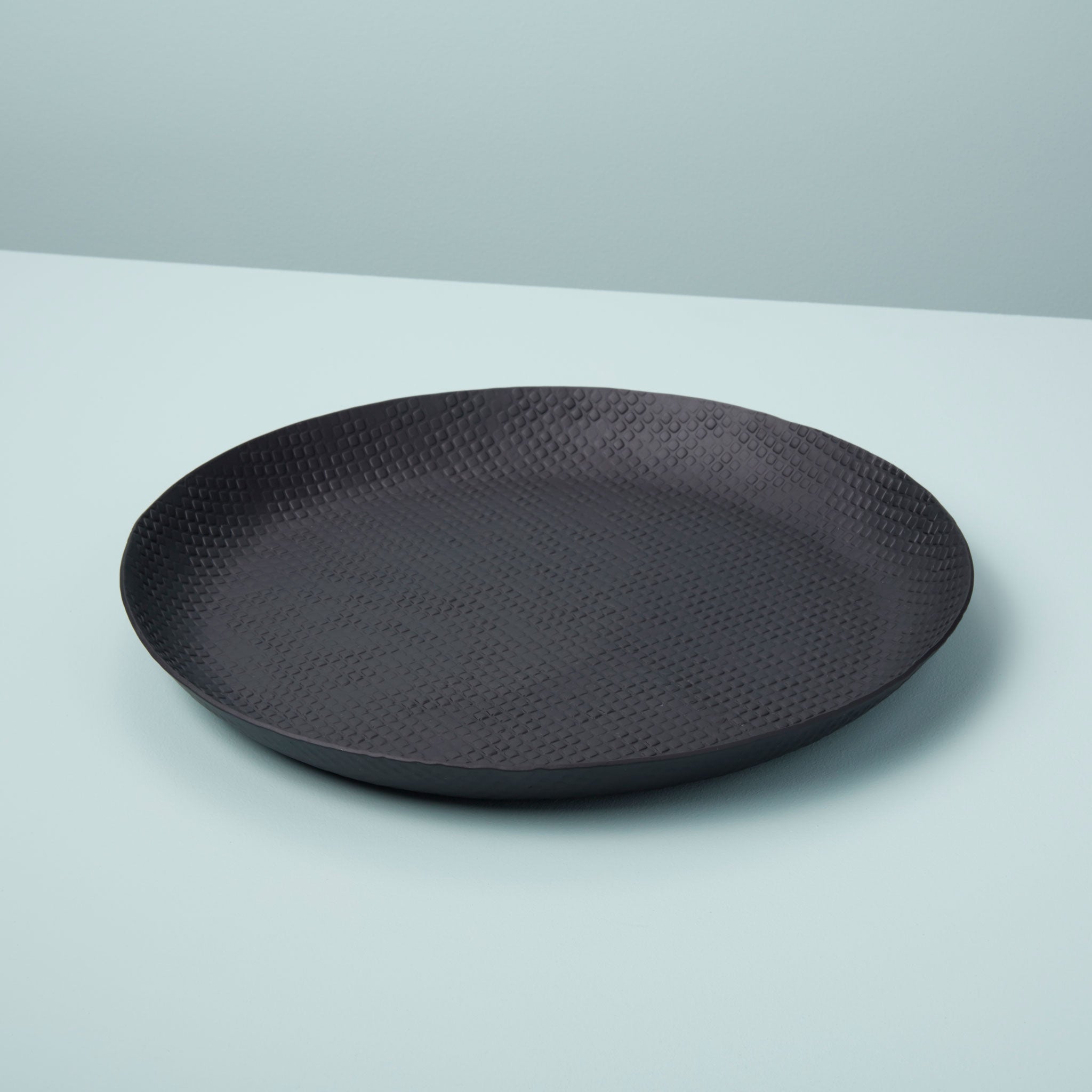 Gwyneth Aluminum Serving Tray Tea + Linen