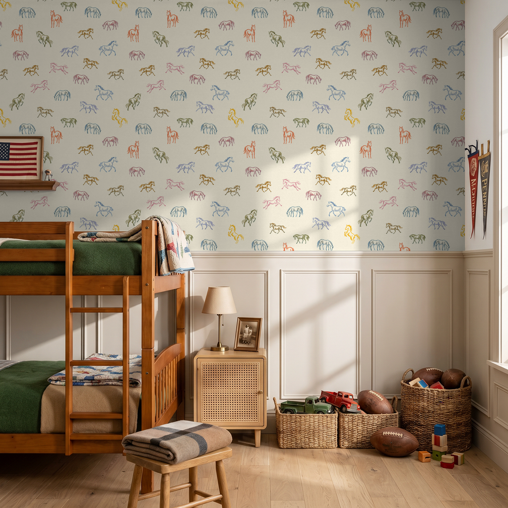 Mane Wallpaper WALL BLUSH