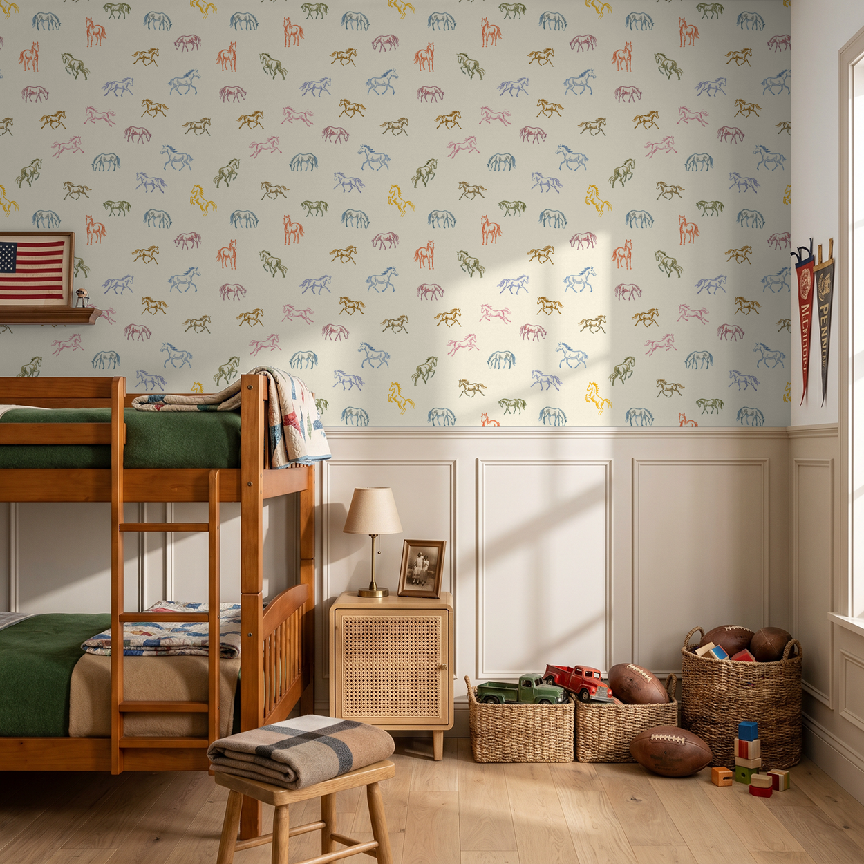 Mane Wallpaper WALL BLUSH