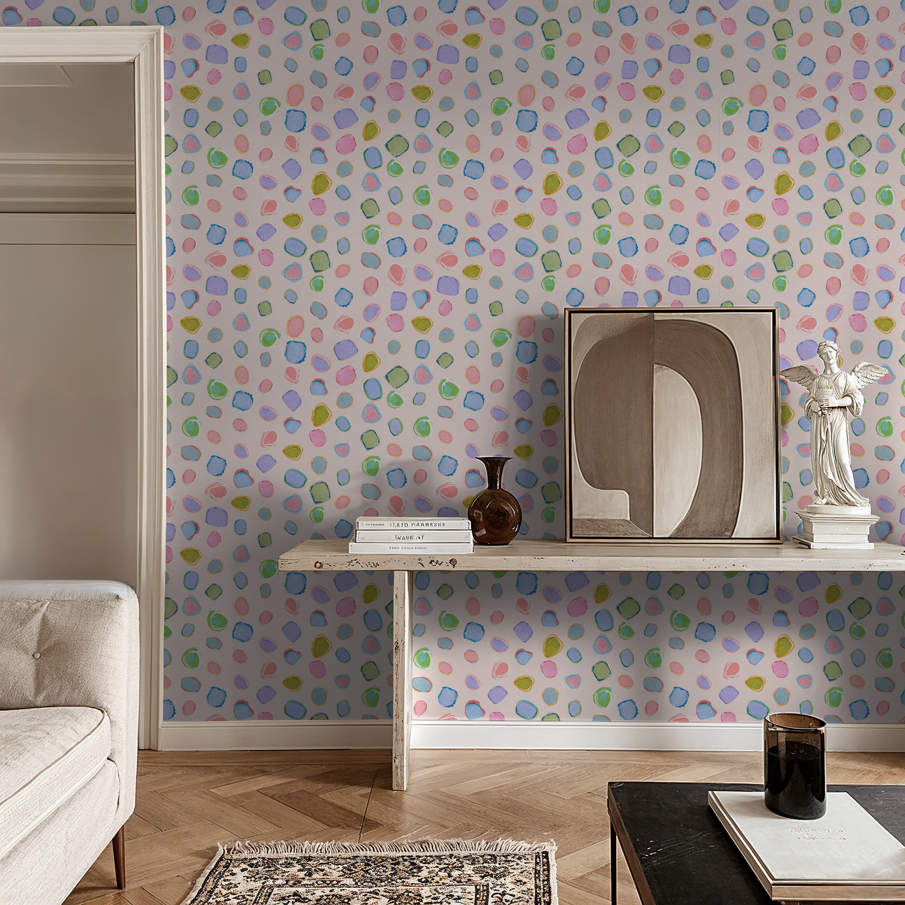 Gumdrop Fields WALL BLUSH