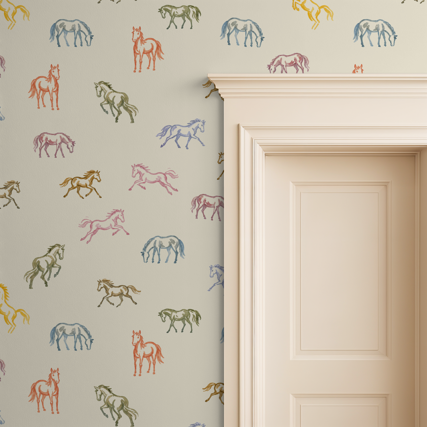 Mane Wallpaper WALL BLUSH