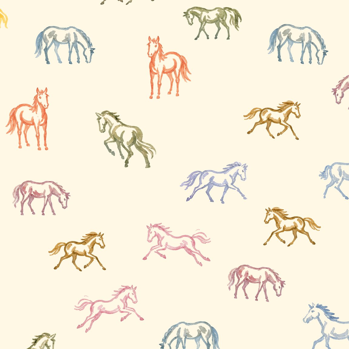 Mane Wallpaper WALL BLUSH